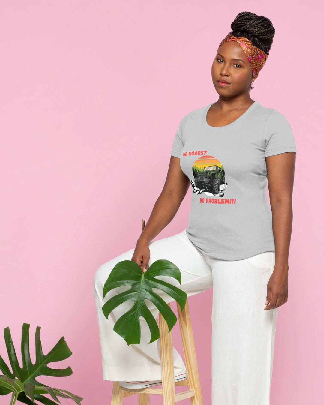 No Roads? No Problem! Women's Classic T-Shirt