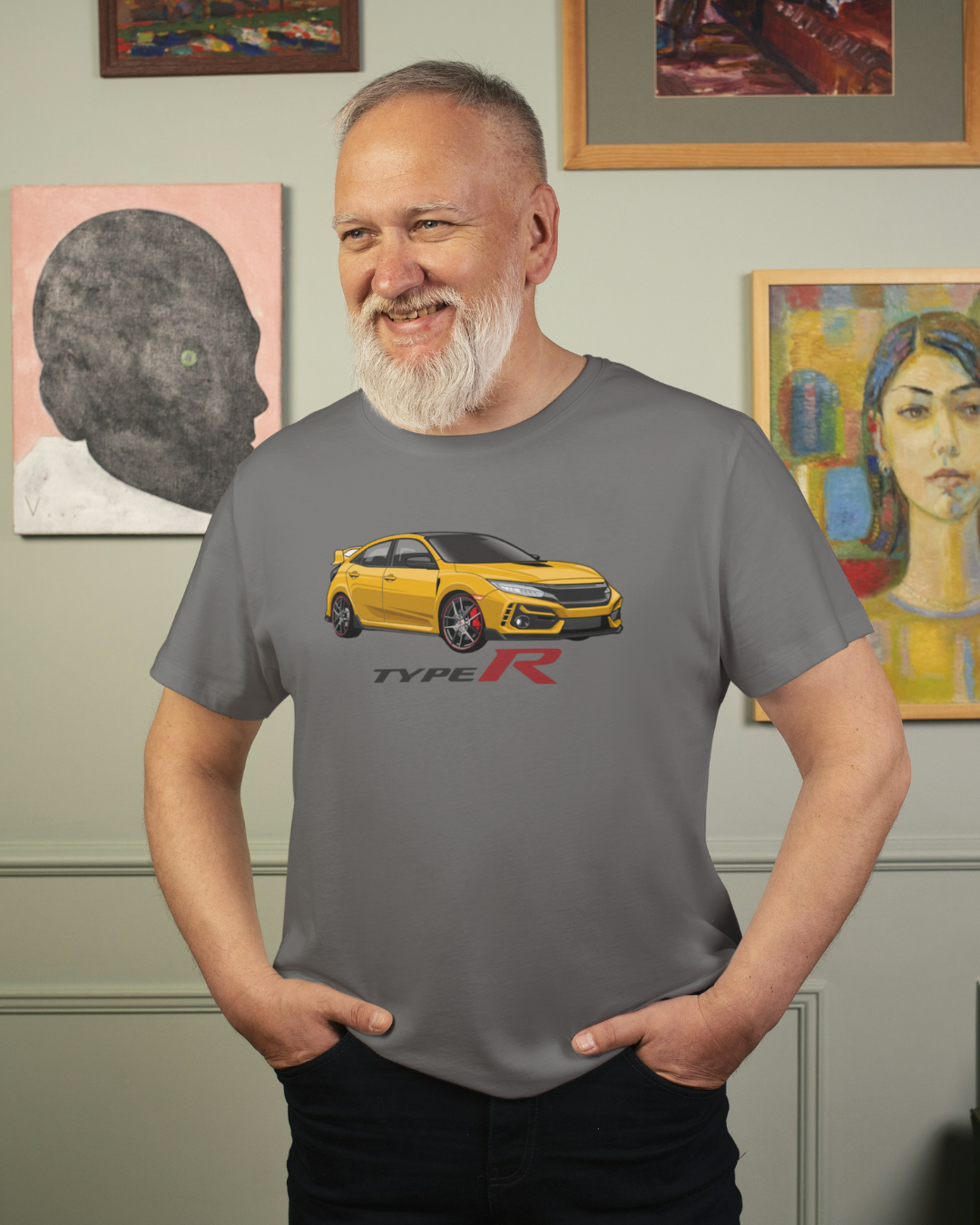 Civic Type-R Unisex Classic Crew T-Shirt
