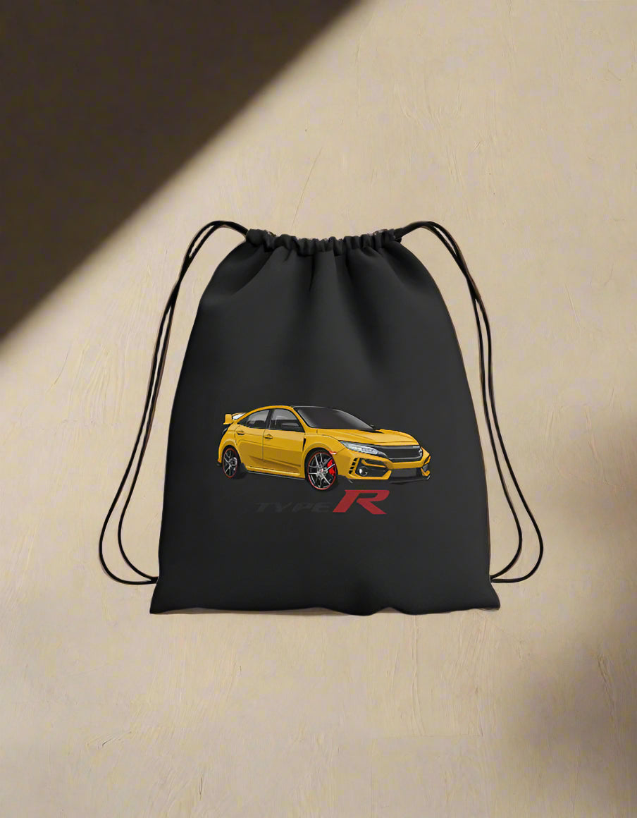 R Drawstring Handbag Civic Type R-Drawstring Bag – Piston & Co.