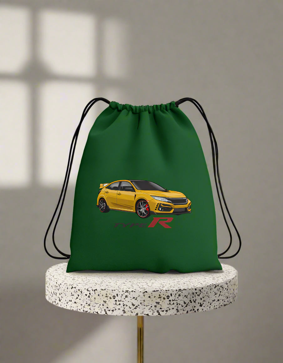 R Drawstring Handbag Civic Type R-Drawstring Bag – Piston & Co.