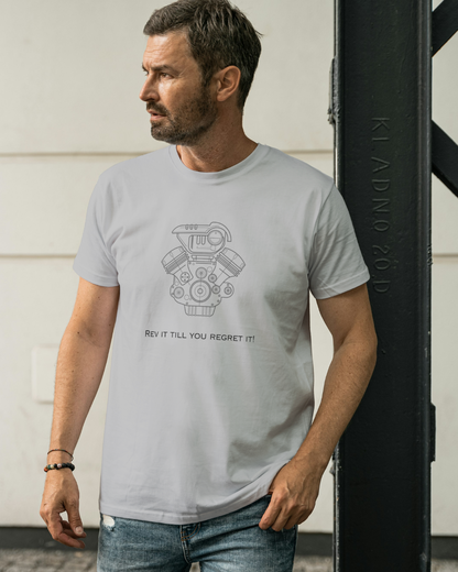 Rev it till you regret it - Unisex Classic Crew T-Shirt