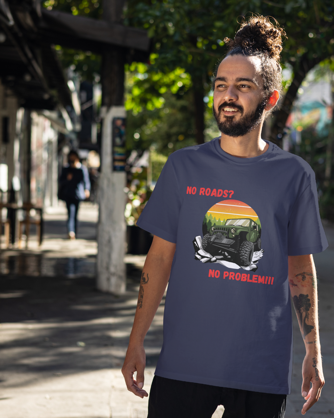 No Roads? No Problem! - Unisex Classic Crew T-Shirt