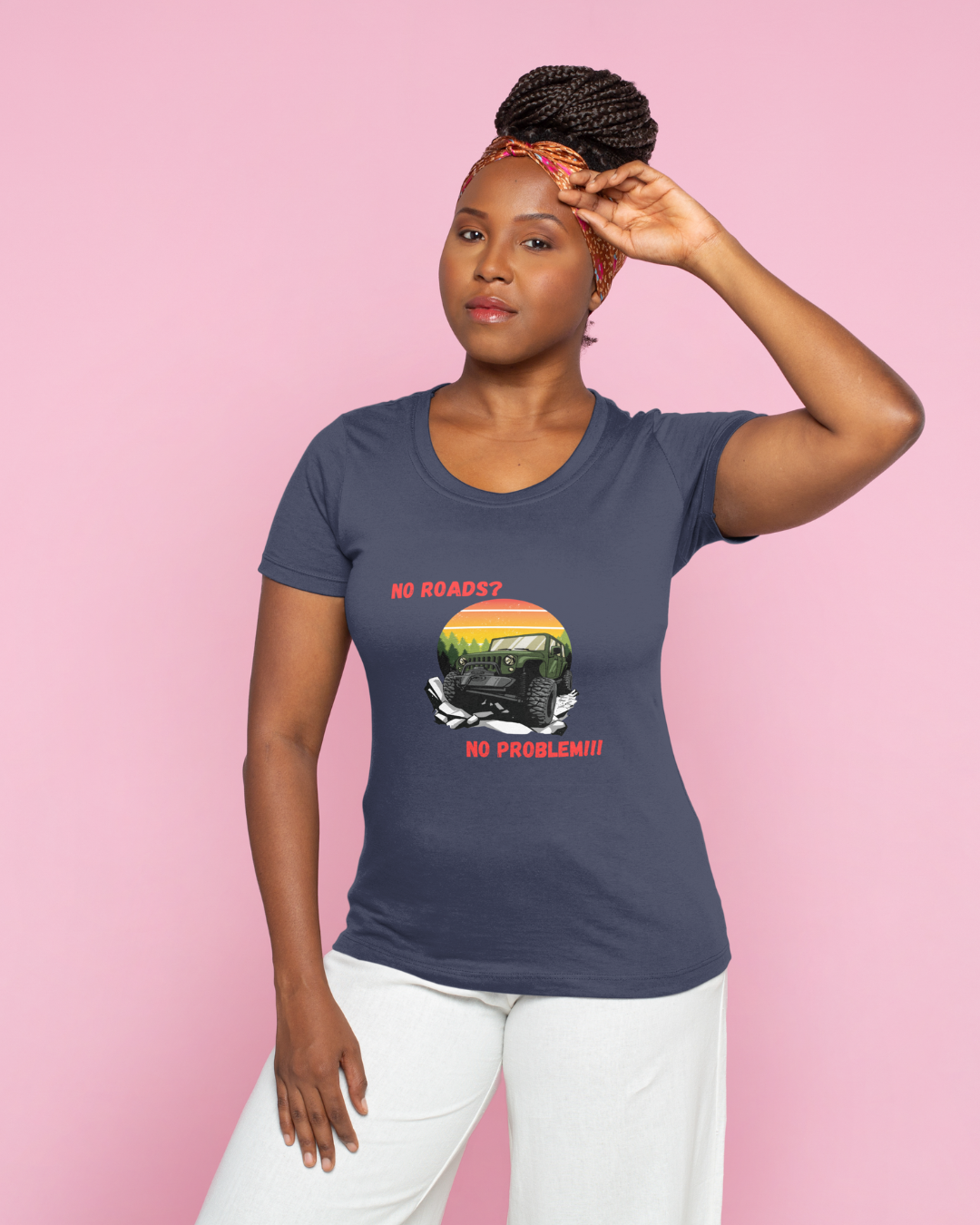 No Roads? No Problem! Women's Classic T-Shirt
