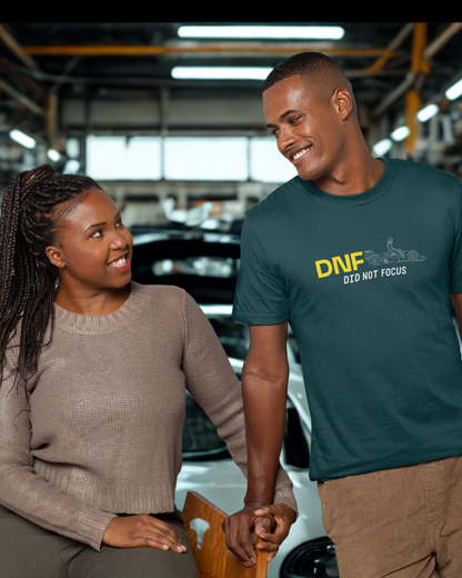 F1 Humor - DNF - Unisex Classic Crew T-Shirt