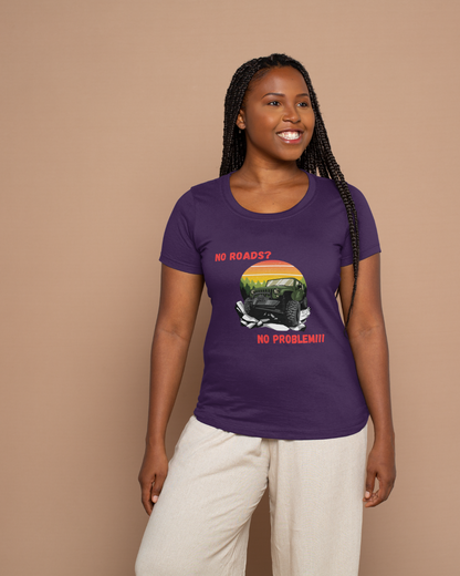 No Roads? No Problem! Women's Classic T-Shirt