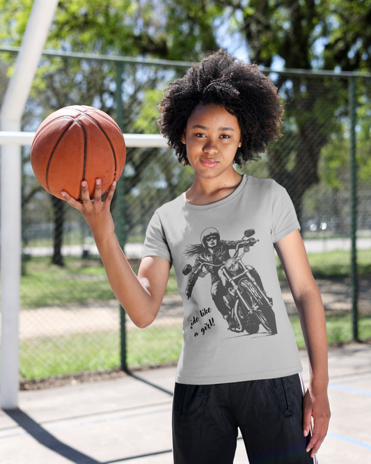 Ride Like a Girl Women's Classic T-Shirt