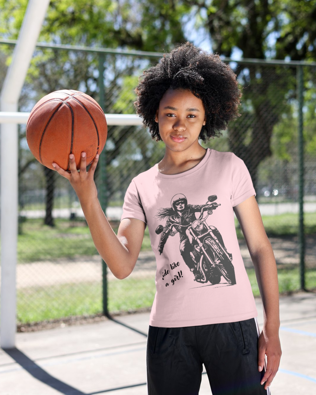 Ride Like a Girl Women's Classic T-Shirt