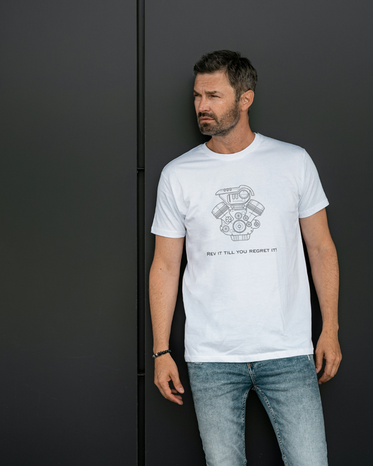 Rev it till you regret it - Unisex Classic Crew T-Shirt