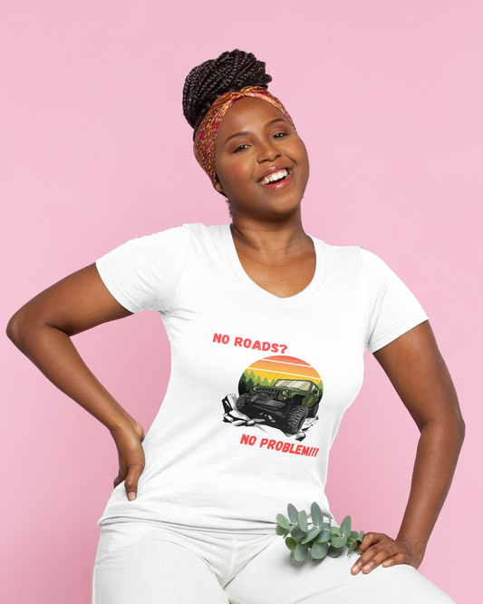 No Roads? No Problem! Women's Classic T-Shirt